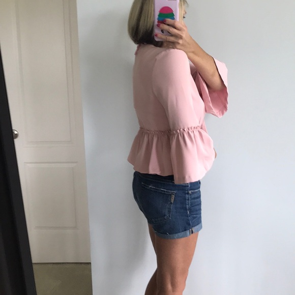 ♥️HOST PICK♥️Blush/Pink Open Front Blazer - Picture 6 of 8